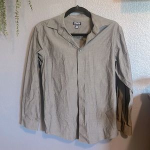 Worn once, grey Chaps Collared Shirt